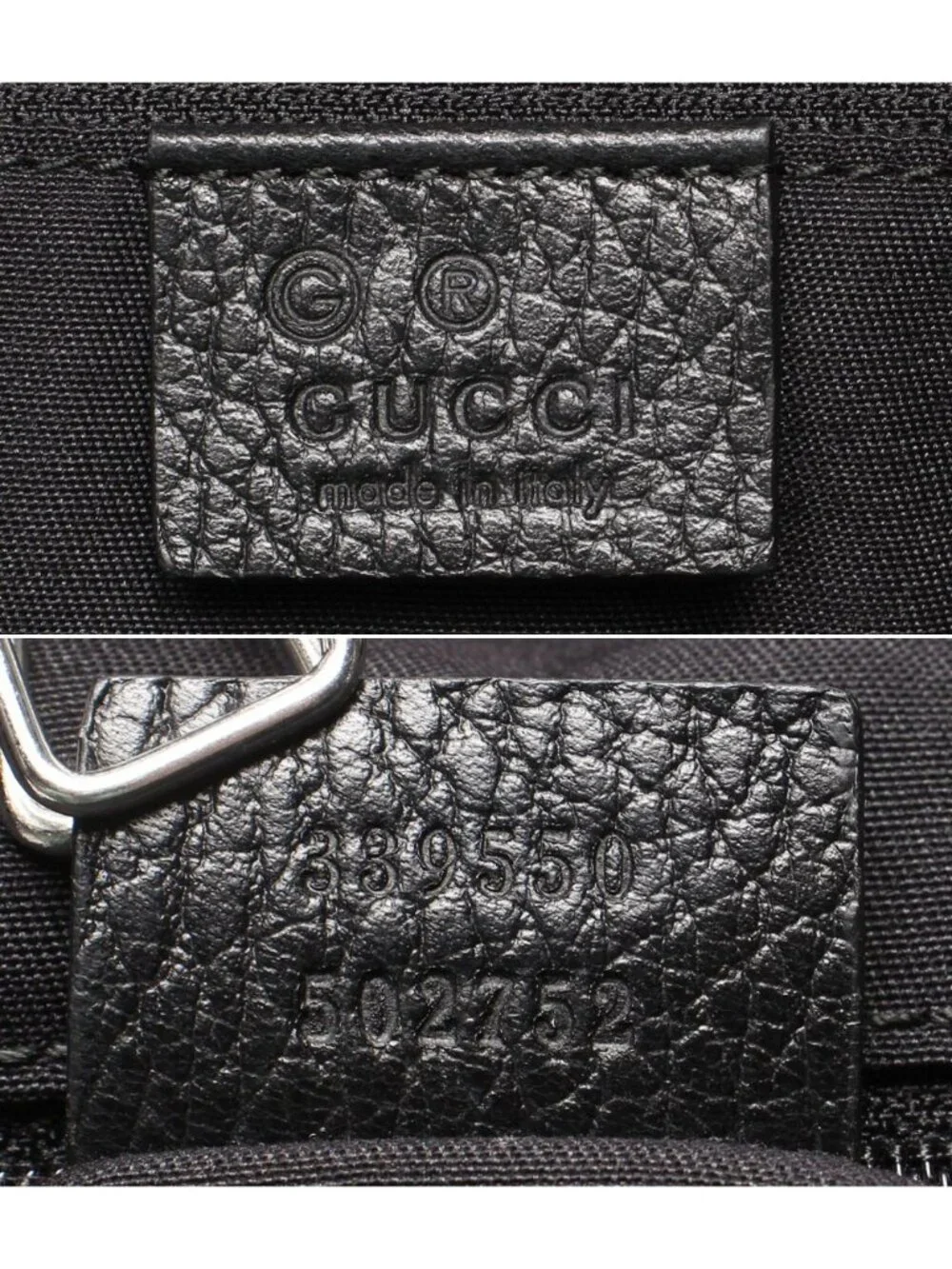 Gucci 2-Way Tote Shoulder Bag Crossbody GG Nylon